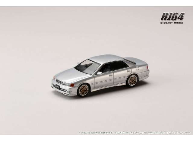 1:64 Hobby Japan - 1998 Toyota CHASER TOURER V (JZX100) JDM Style, silver metallic