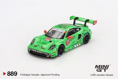 1:64 Mini GT - 2024 Porsche 911 (992) GT3R #77 AO Racing Daytona 24 HRS 2nd Place