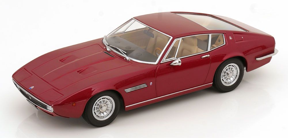 1:18 KK Scale - Maserati Ghibli Coupe 1969 rotmetallic