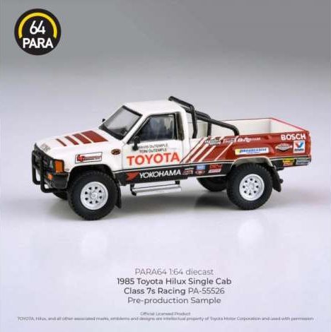 1:64 Para64 - 1985 Toyota Hilux Class 7s Racing 1:64 Para64 - 1985 Toyota Hilux Class 7s Racing
