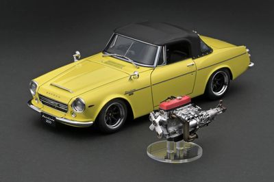 1:18 Ignition - Datsun Fairlady 2000 (SR311) with U20 Engine, yellow