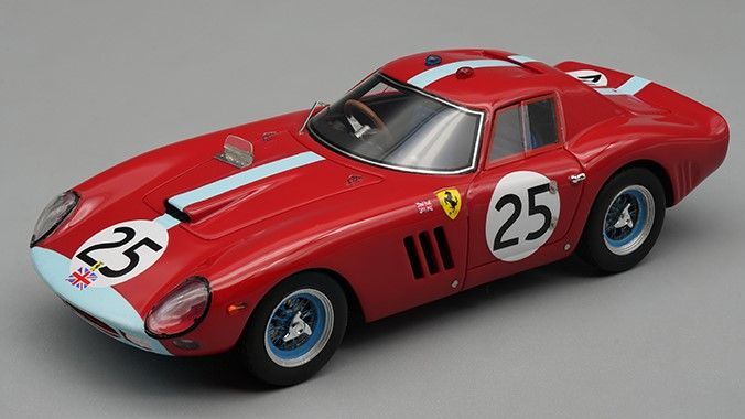 Tecnomodel 1:18 - Voiture de course miniature - Ferrari 250 GTO/64 1000km Nurburgring '64 Parkes