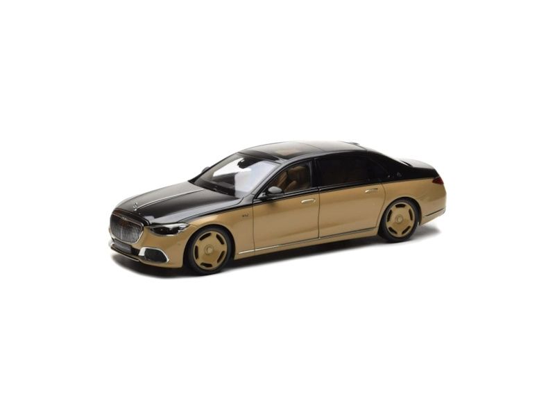 1:18 Almost Real - Mercedes-Maybach S-Class - 2021 Sand / Obsidian Black 1:18 Almost Real - Mercedes-Maybach S-Class - 2021 Sand / Obsidian Black