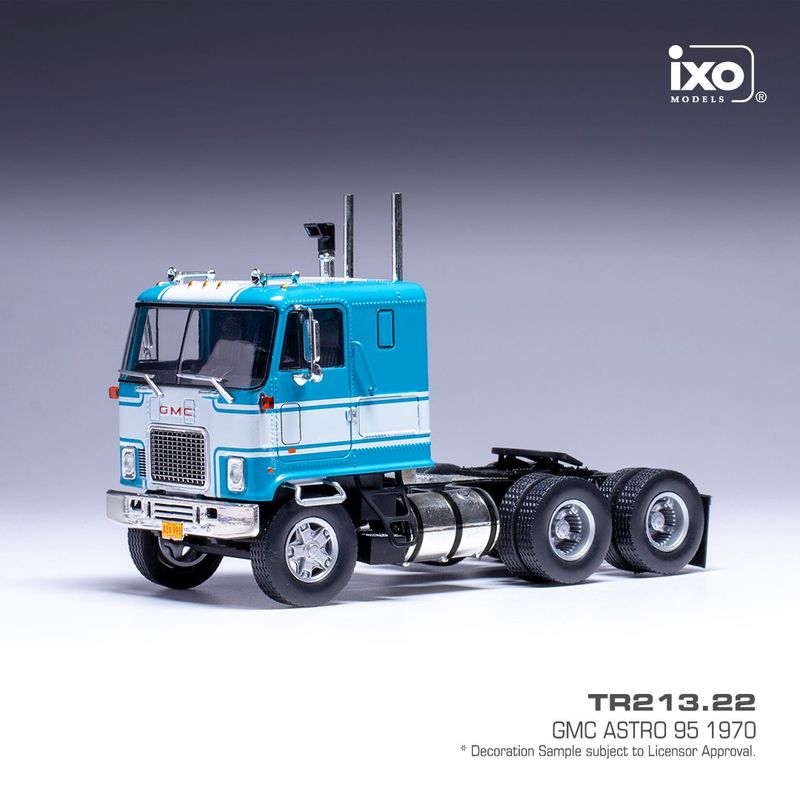 1:43 Ixo - 1970 GMC Astro 95 blau , weiss 1:43 Ixo - 1970 GMC Astro 95 blau , weiss