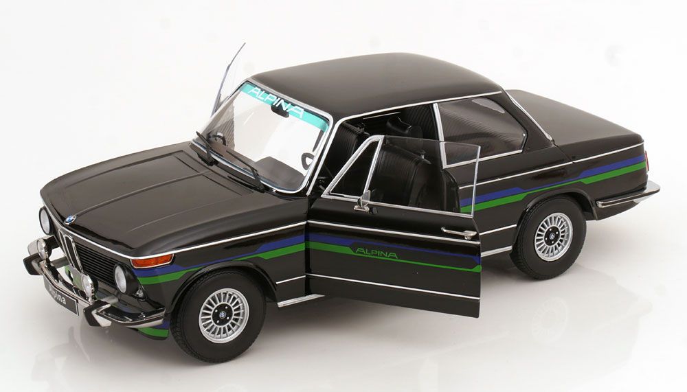1:12 KK Scale - BMW 2002 Alpina 2.Serie 1974 schwarz