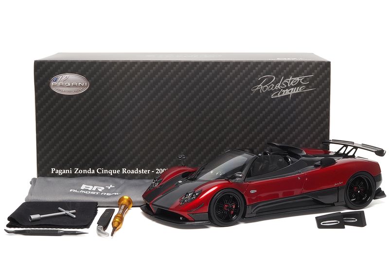 1:18 Almost Real - Pagani Zonda Cinque Coupe - 2009 - Rosso Dubai 1:18 Almost Real - Pagani Zonda Cinque Coupe - 2009 - Rosso Dubai