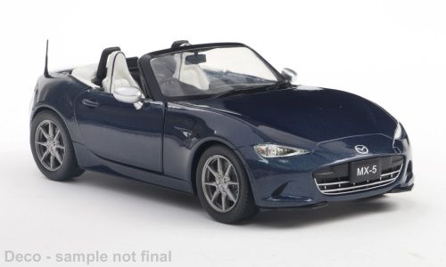 1:24 Whitebox - 2019 Mazda Mx-5 dunkelblau (Metallic)