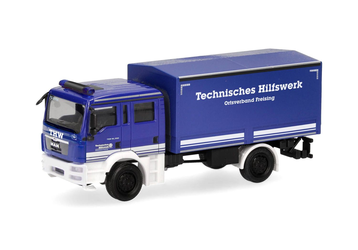 1:87 Herpa - MAN TGM Mannschaftslastwagen "THW Freising" (Bayern/Freising)