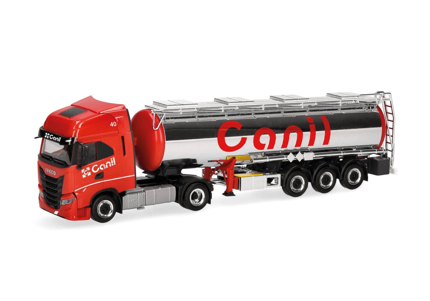 1:87 Herpa - Iveco S-Way Chemietank-Sattelzug "Canil"