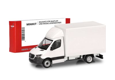 1:87 Herpa - Herpa MiniKit: Mercedes-Benz Sprinter '18 Transporter mit Koffer (1 Stück)