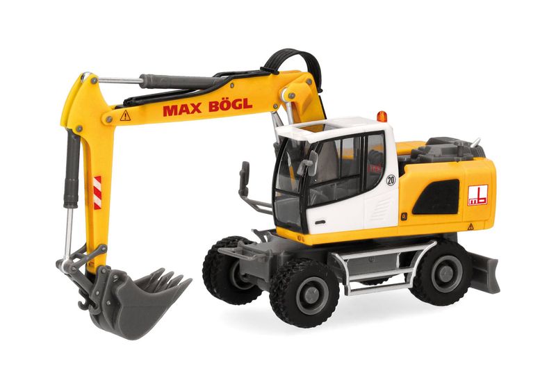 1:87 Herpa - Liebherr Mobilbagger A920 "Max Bögl"