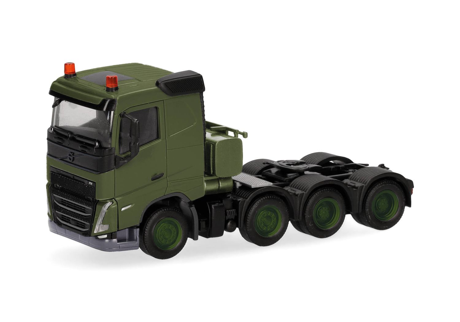 1:87 Herpa - Volvo FH 2020 Flachdach Schwerlastzugmaschine, 4achs