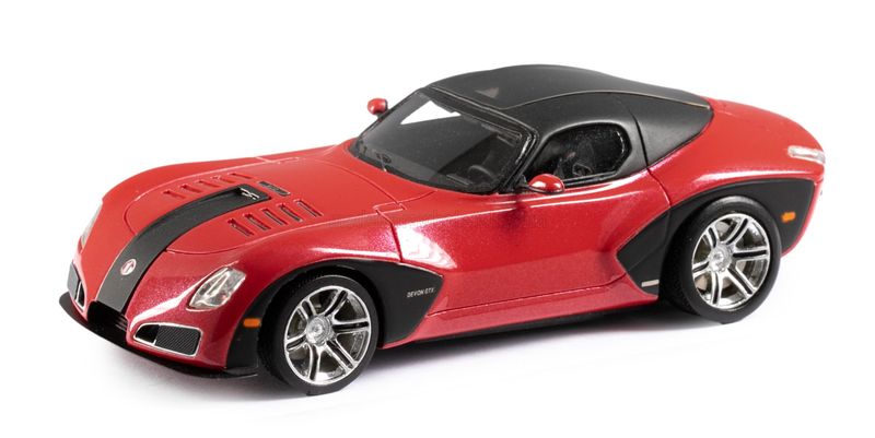 1:43 Esval Model - Devon GTX without Spoiler 2010 Red