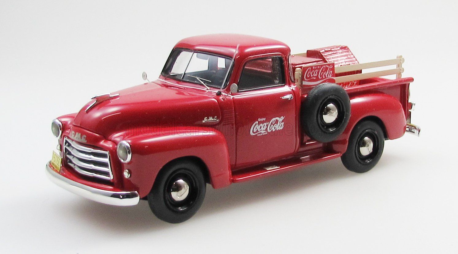 1:43 Esval Model - GMC 100 Pickup Coca Cola 1951 Red