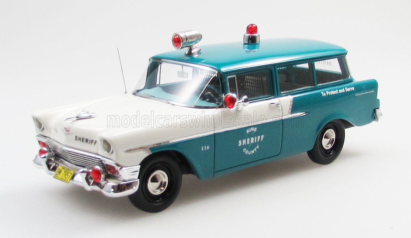 1:43 Esval Model - Chevrolet 150 Handyman Police 1956