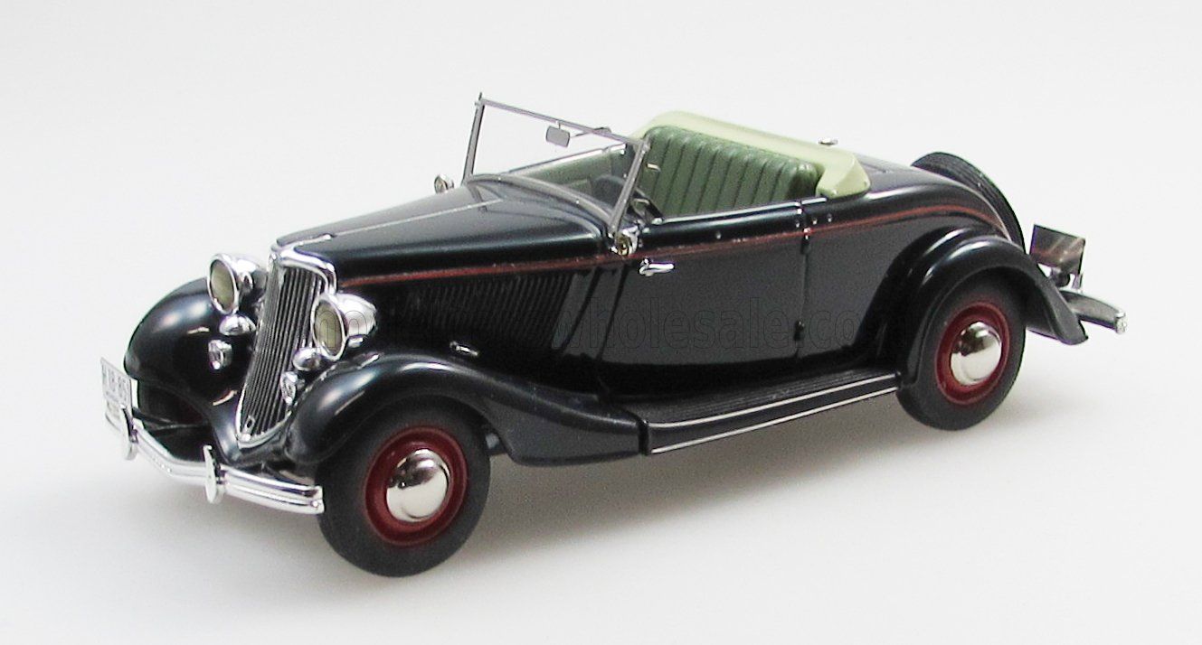 1:43 Esval Model - Ford Model 18 Roadster 1933 Black