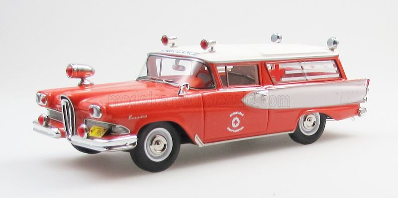 1:43 Esval Model - Edsel Roundup SW Ambulance 1958 1:43 Esval Model - Edsel Roundup SW Ambulance 1958