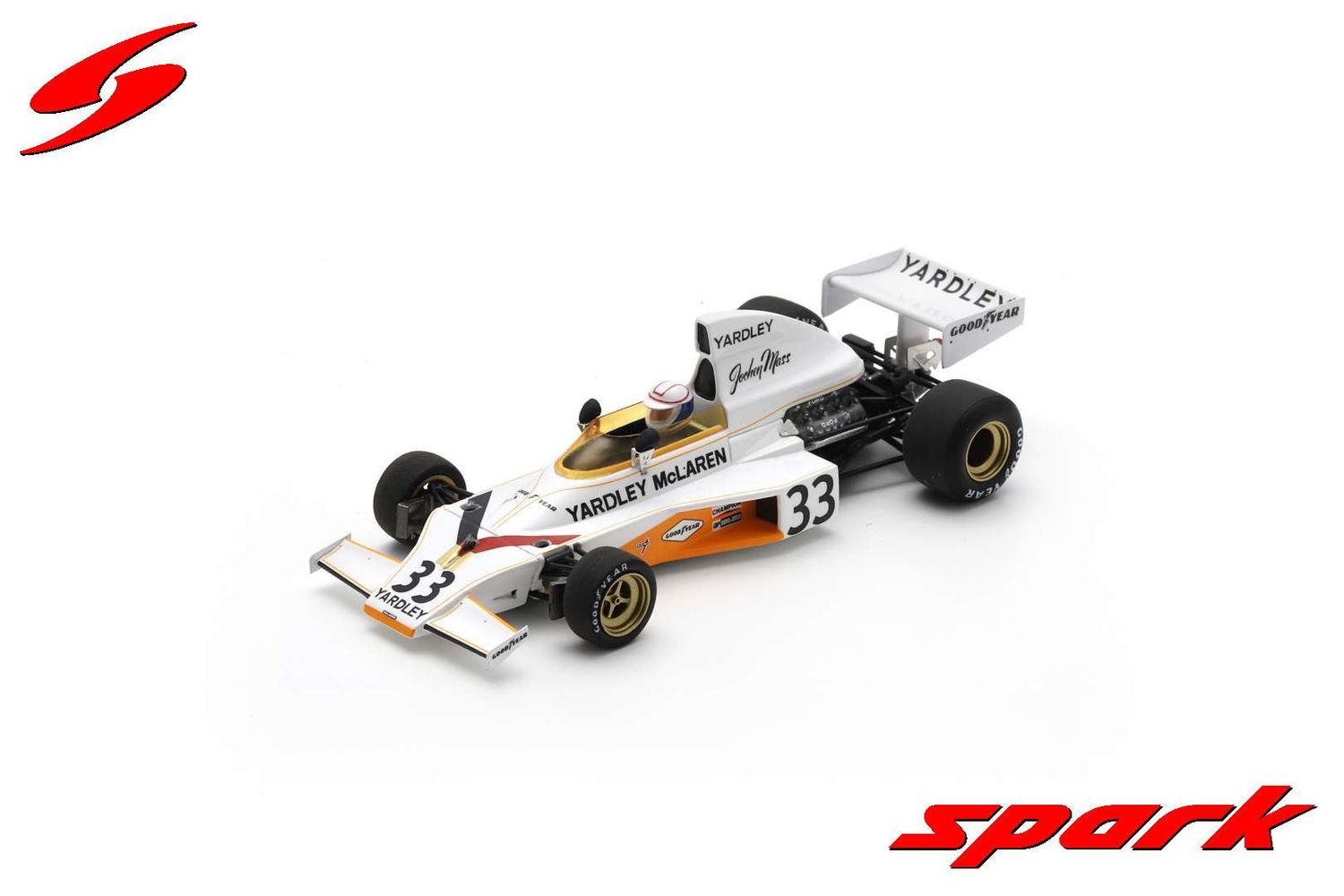 1:43 Spark - McLaren M23 No.33 US GP 1974 Jochen Mass