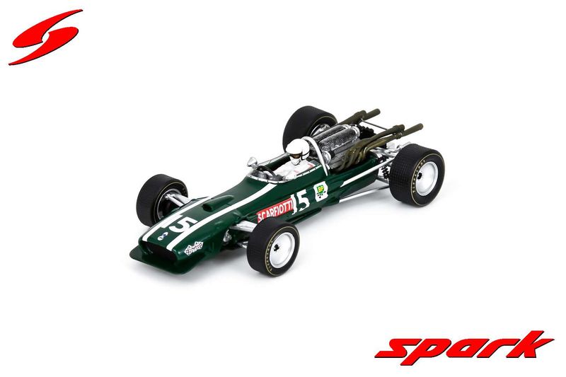 1:43 Spark - Cooper T86 No.15 South African GP 1968 Lodovico Scarfiotti 1:43 Spark - Cooper T86 No.15 South African GP 1968 Lodovico Scarfiotti