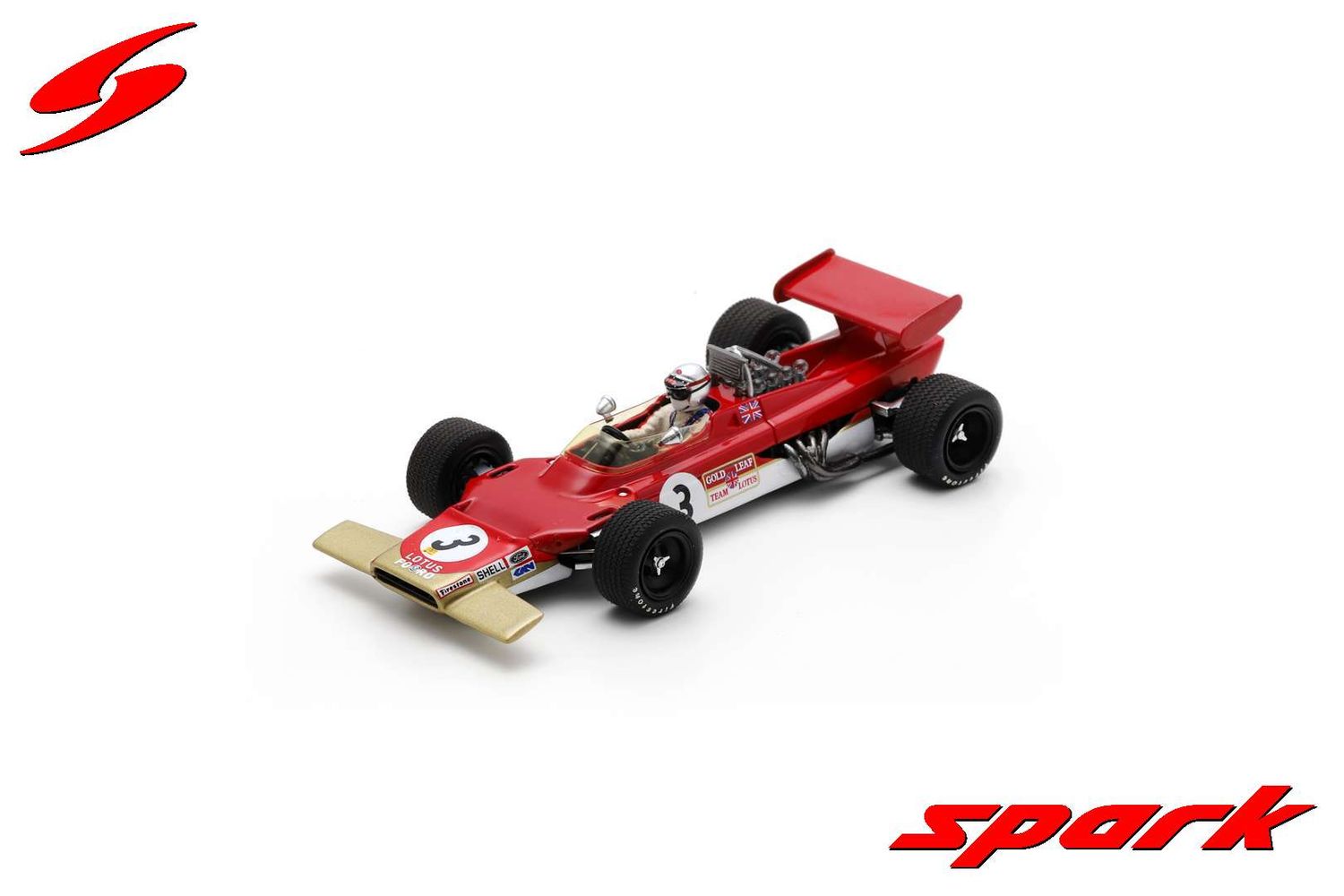 1:43 Spark - Lotus 63 No.3 German GP 1969 Mario Andretti