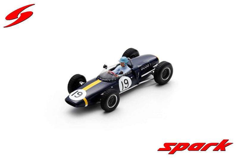 1:43 Spark - Lotus 18-21 No.19 Belgium GP 1962 Lucien Bianchi 1:43 Spark - Lotus 18-21 No.19 Belgium GP 1962 Lucien Bianchi