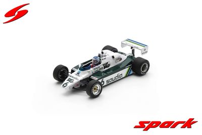 1:43 Spark - Williams FW08 No.6 3rd German GP 1982 Keke Rosberg