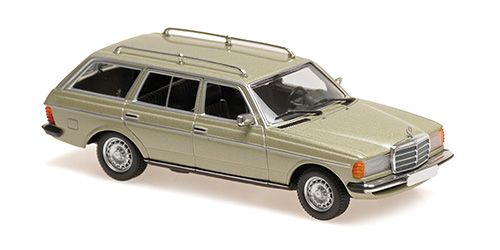 1:43 Maxichamps - MERCEDES-BENZ (W123) 230TE – 1982 – LIGHT GREEN METALLIC