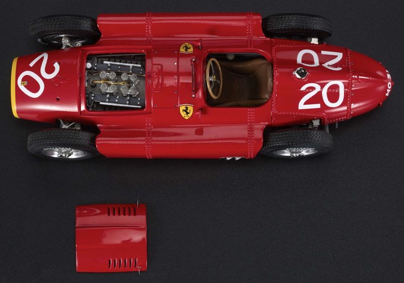 1:12 GP Replicas - Ferrari F1 D50 #20 World Champion 4th Monaco GP 1956 1:12 GP Replicas - Ferrari F1 D50 #20 World Champion 4th Monaco GP 1956