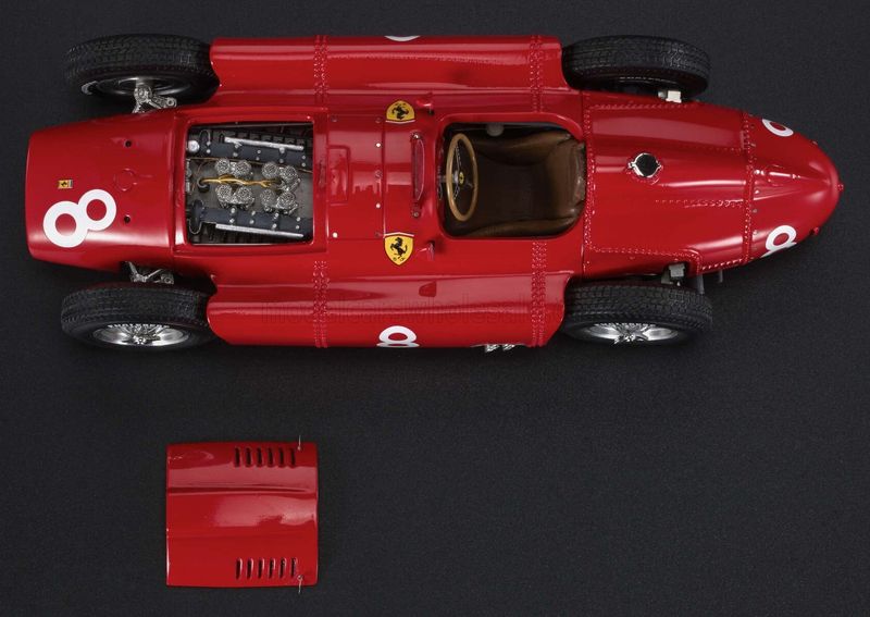 1:12 GP Replicas - Ferrari F1 D50 #8 Winner Belgium GP 1956 P. Collins 1:12 GP Replicas - Ferrari F1 D50 #8 Winner Belgium GP 1956 P. Collins