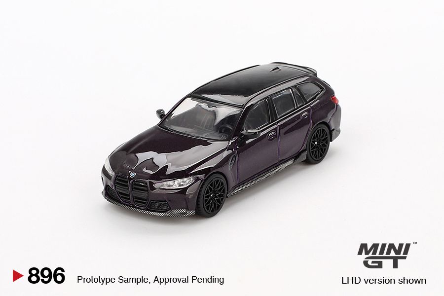 1:64 Mini GT - 2024 BMW M3 Touring (G81) Performance Daytona, violet