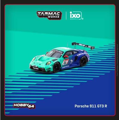 1:64 Tarmac - Porsche 911 GT3R #44 J. Eriksson/T. Heinemann / N. Menzel/M. Ragginger, Nürburgring 24h 2023