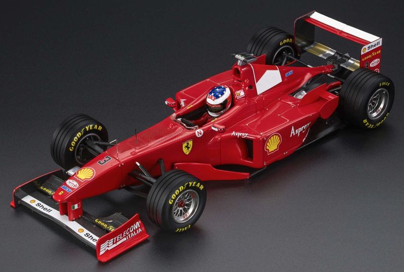 1:43 GP Replicas - Ferrari F1 F300 #4 2nd Monza Italy GP 1998 E. Irvine *MIt Fahrer Figur*