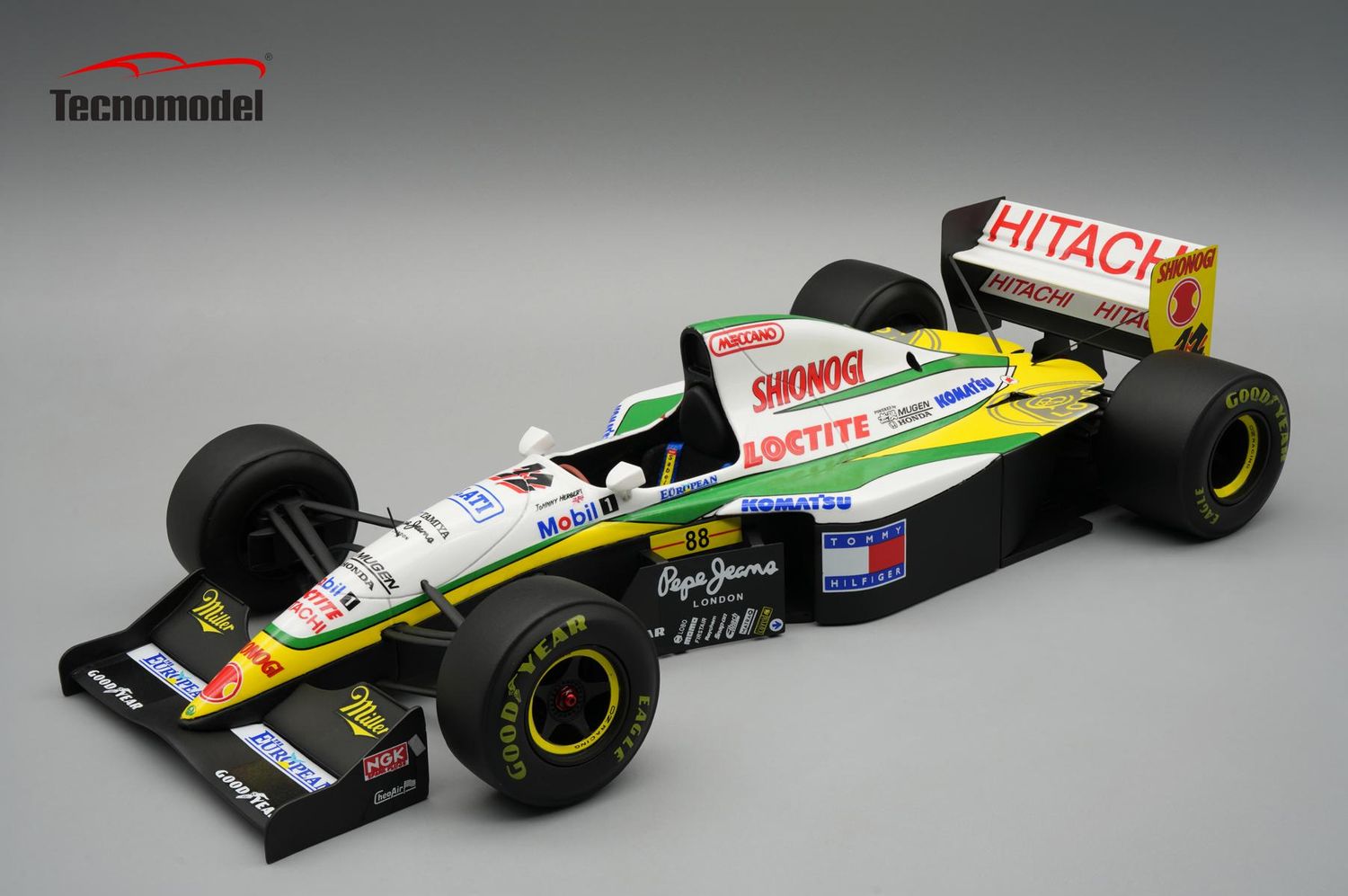 1:18 Tecnomodel - Lotus F1 109 #12 Belgium GP 1994 J. Herbert