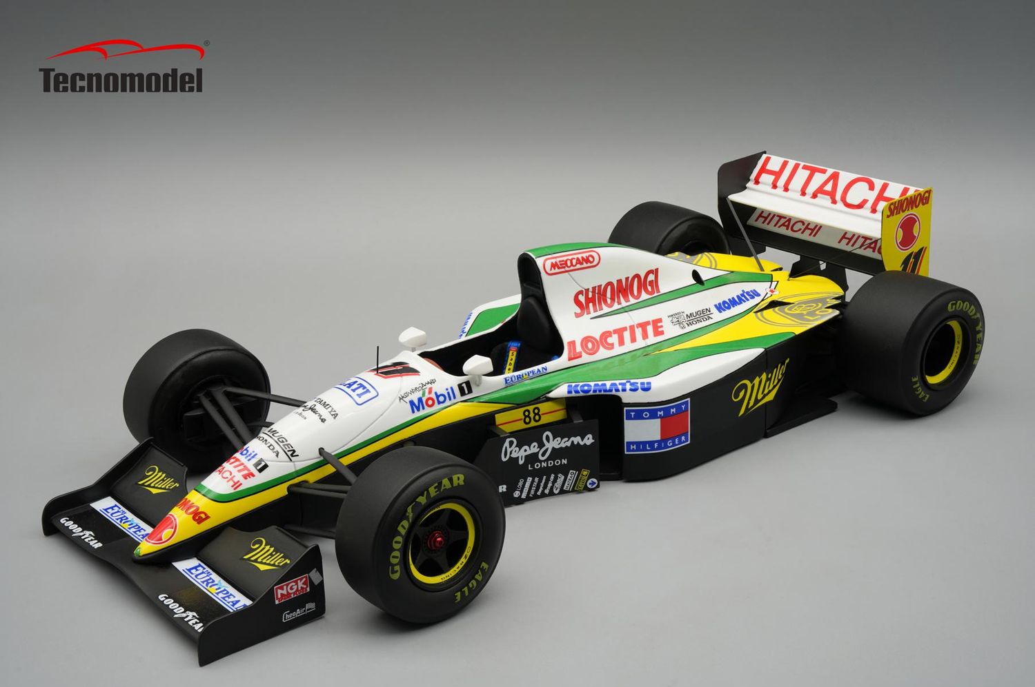 1:18 Tecnomodel - Lotus F1 109 #11 British GP 1994 A. Zanardi