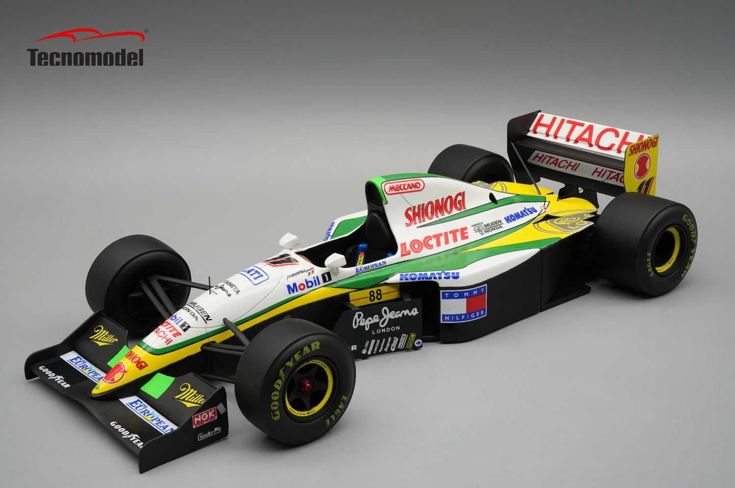 1:18 Tecnomodel - Lotus F1 109 #11 Belgium GP 1994 P. Adams