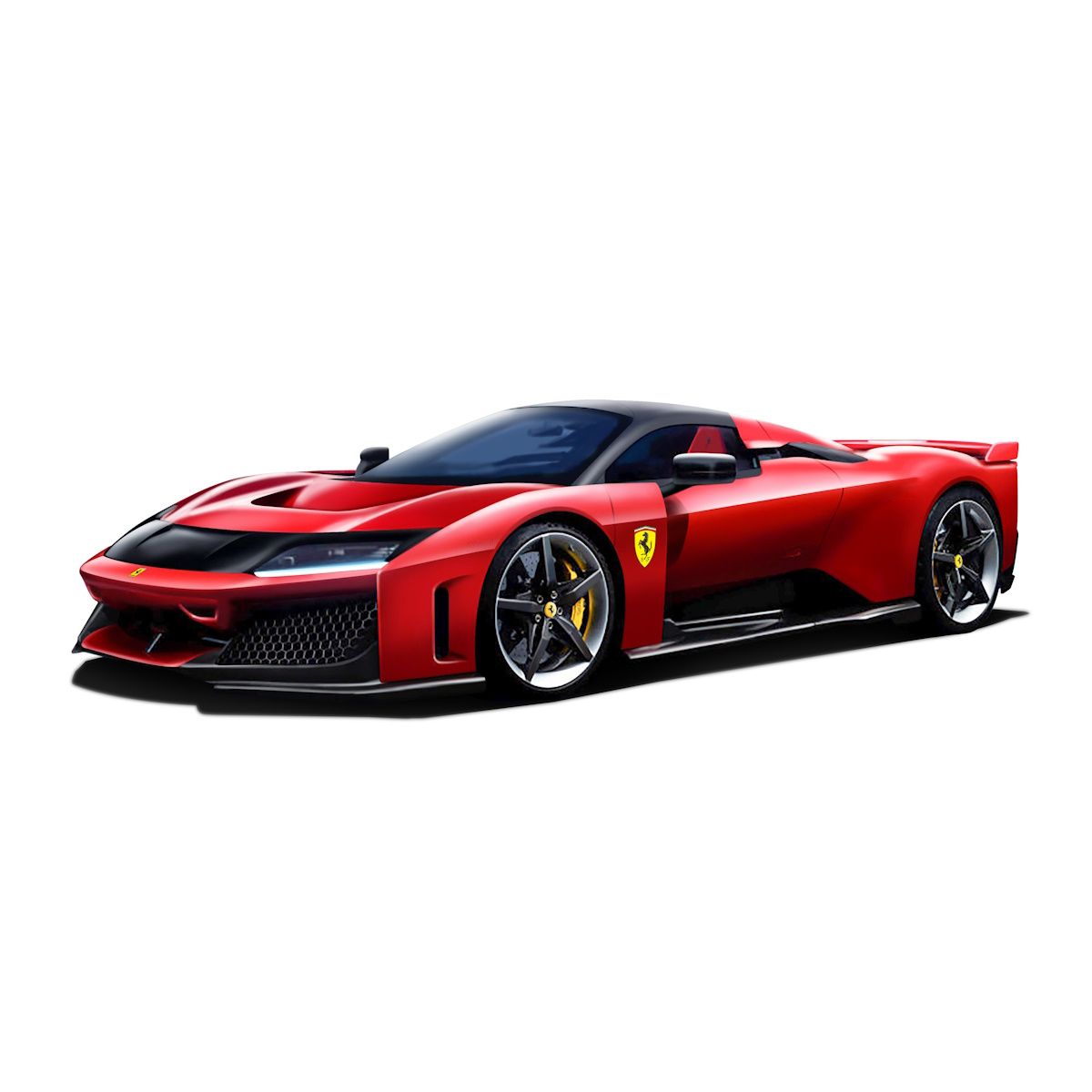 1:43 Bburago - 2024 Ferrari F80 Rosso Corsa Red