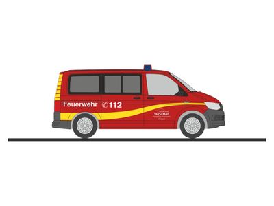1:87 Rietze - VW T6 Feuerwehr Hansestadt Wismar 1:87 Rietze - VW T6 Feuerwehr Hansestadt Wismar