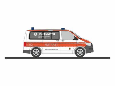 1:87 Rietze - VW T6 Notarzt Johanniter RV Rhein-Main 1:87 Rietze - VW T6 Notarzt Johanniter RV Rhein-Main