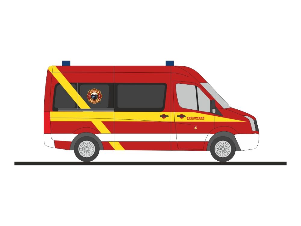 1:87 Rietze - VW CRAFTER Feuerwehr Neustadt / Holstein 2011