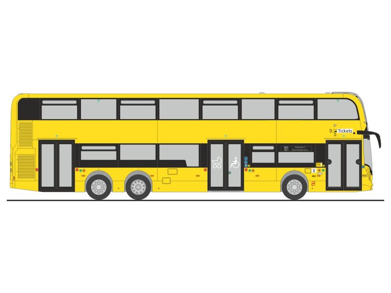 1:87 Rietze - ALEXANDER DENNIS Enviro500 BVG 1:87 Rietze - ALEXANDER DENNIS Enviro500 BVG