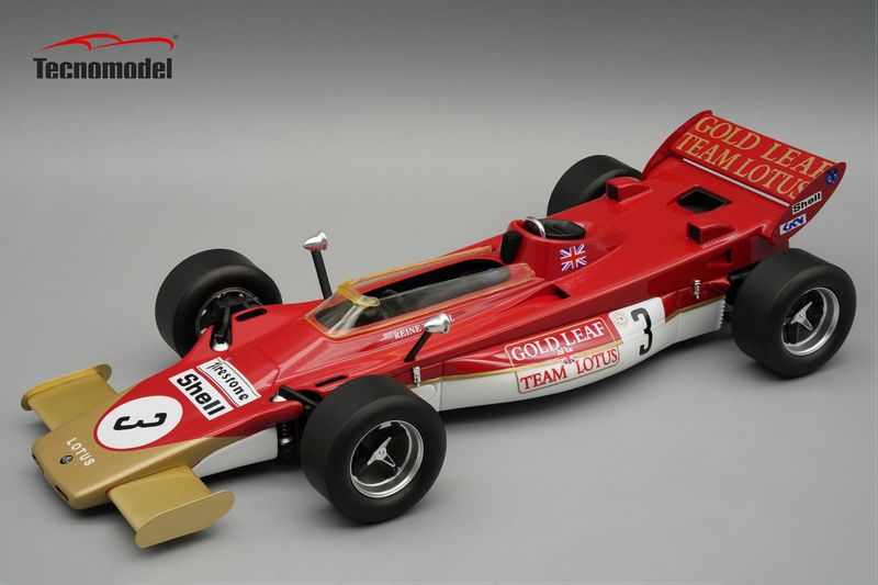 1:18 Tecnomodel - Lotus 56B 1971 British GP Driver: Reine Wisell