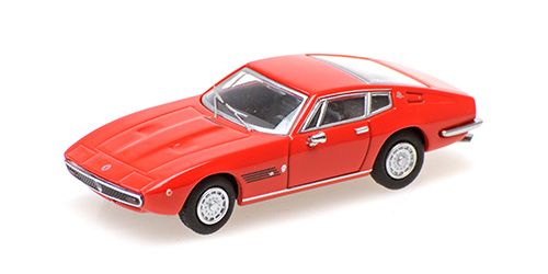 1:87 Minichamps - MASERATI GHIBLI COUPE – 1969 – RED