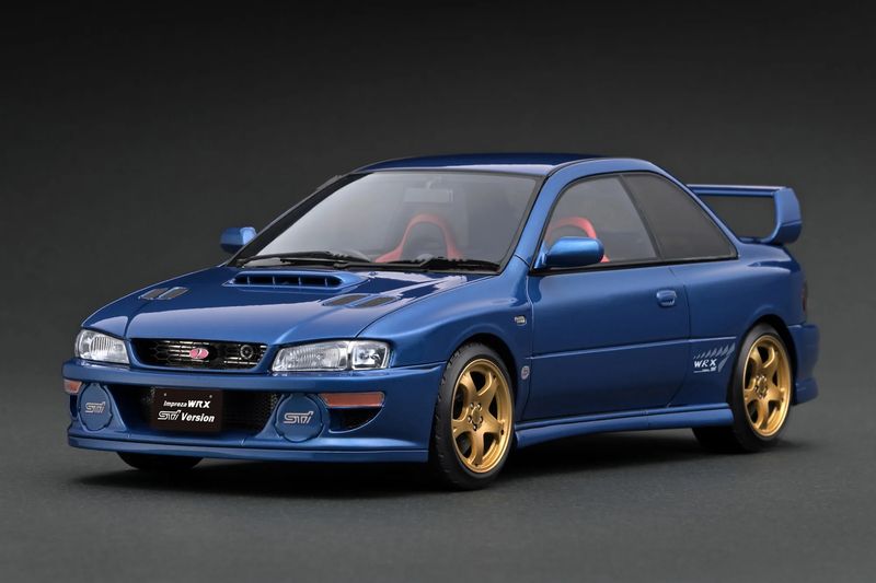 1:18 Ignition - Subaru Impreza WRX Type R Sti Version V (GC8), blue metallic 1:18 Ignition - Subaru Impreza WRX Type R Sti Version V (GC8), blue metallic