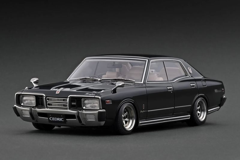 1:18 Ignition - Nissan Cedric Brougham (330), black 1:18 Ignition - Nissan Cedric Brougham (330), black