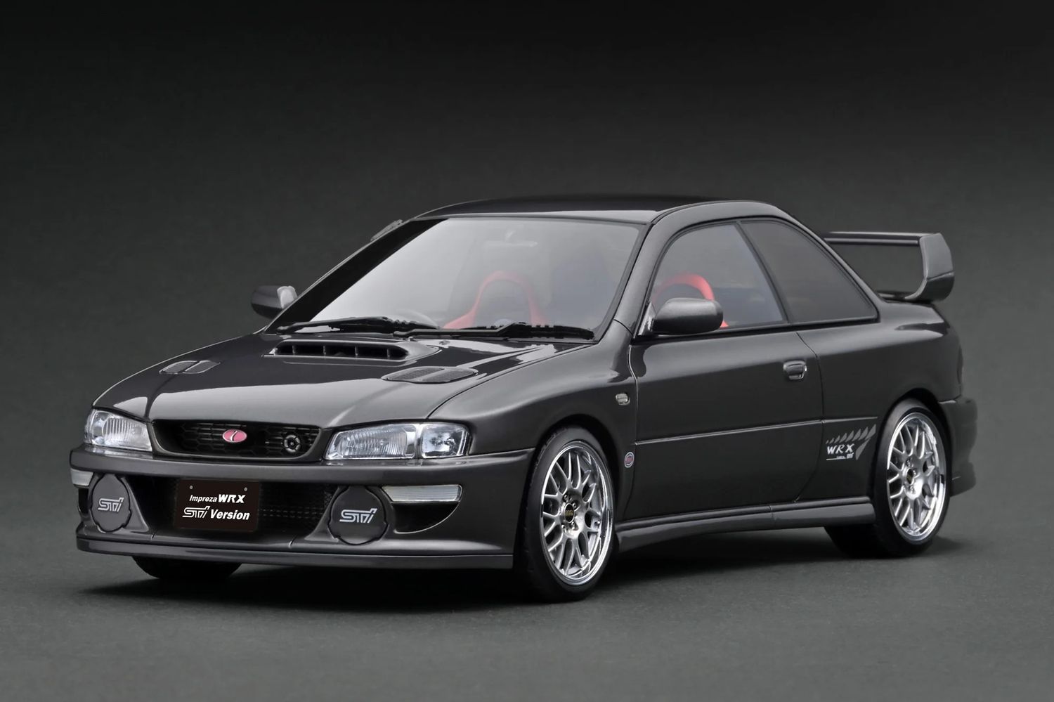 1:18 Ignition - Subaru Impreza WRX Type R Sti Version V (GC8), gun metallic