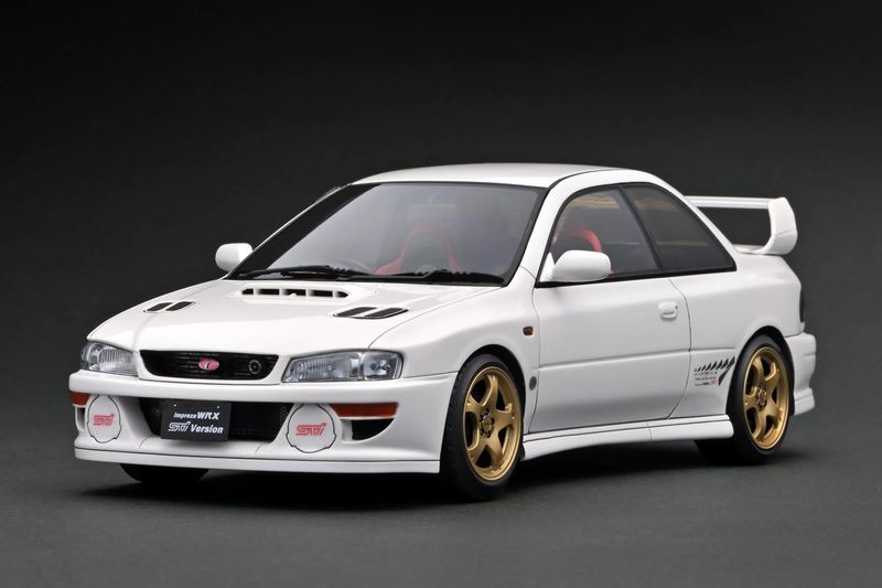 1:18 Ignition - Subaru Impreza WRX Type R Sti Version V (GC8), white 1:18 Ignition - Subaru Impreza WRX Type R Sti Version V (GC8), white