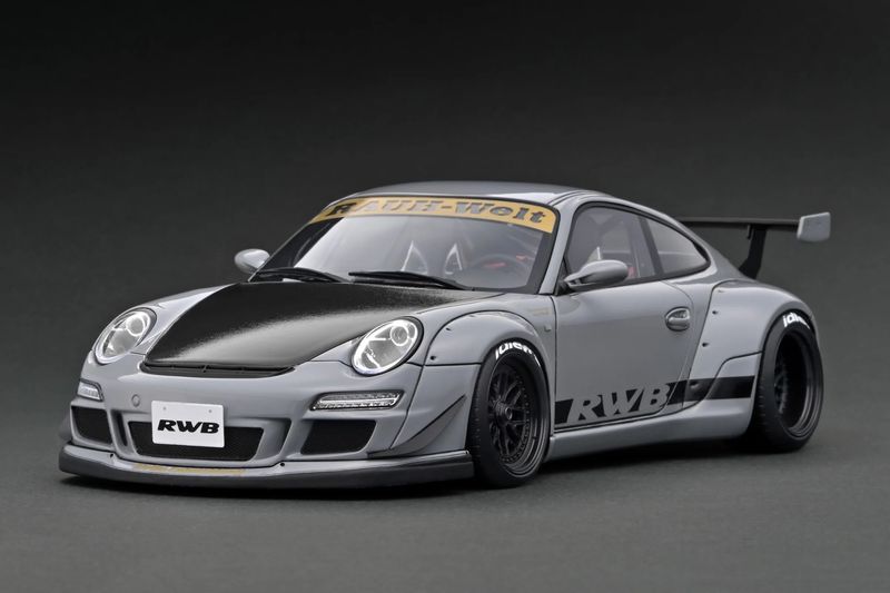 1:18 Ignition - RWB 997 GT3, gray 1:18 Ignition - RWB 997 GT3, gray