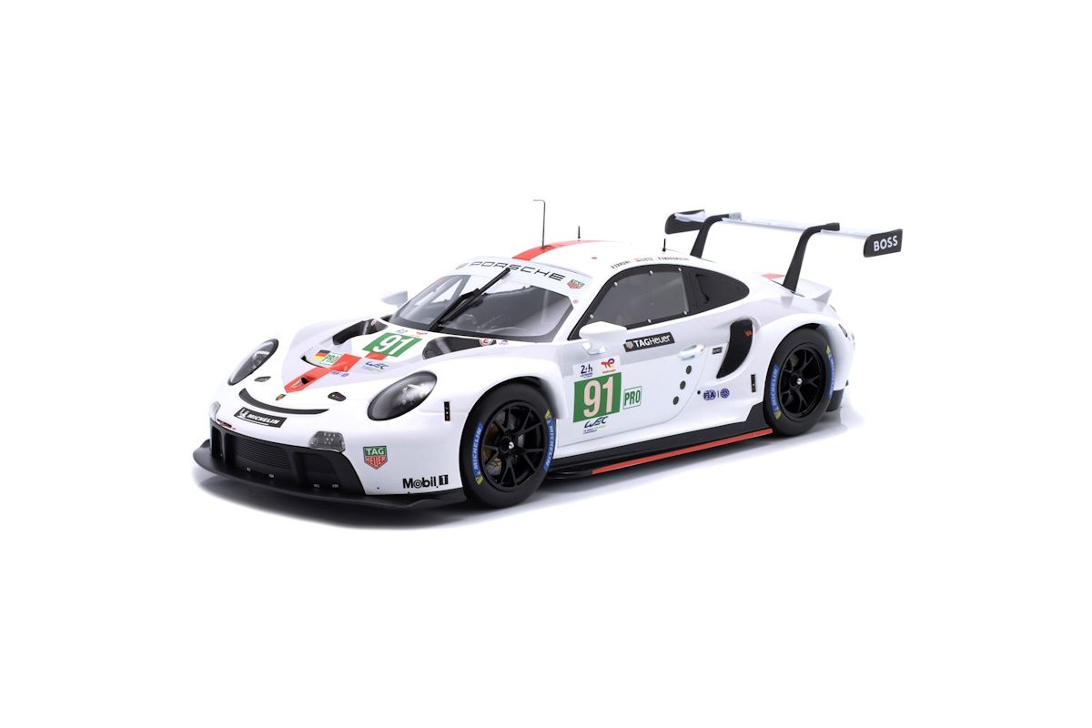 1:18 Ixo - Porsche 911 RSR #91 BRUNI/LIETZ/MAKOWIECKI CLASS WINNER LMGTE PRO 24H LE MANS 2022