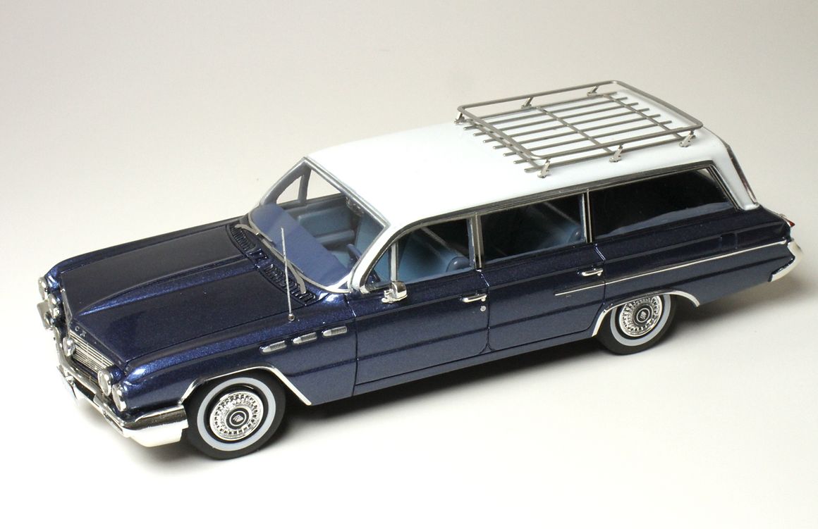 1:43 Gladvarg - 1962 Buick Invicta Station Wagon Cadet Blue