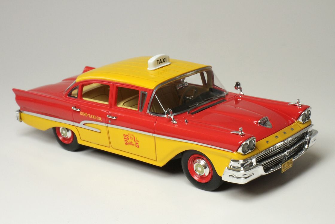 1:43 Gladvarg - 1958 Ford Custom 300 TAXI